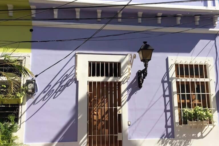 maison coloniale à Saint-Domingue