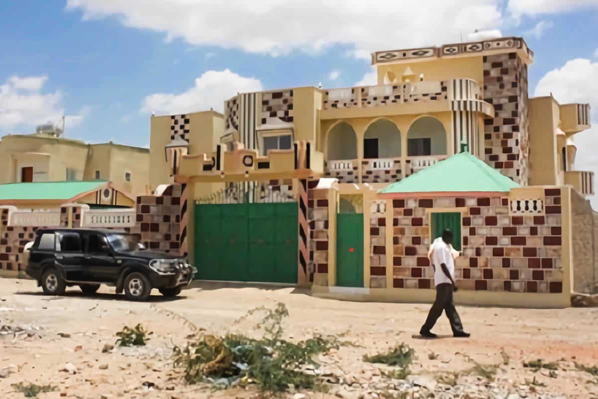 maison moderne en Somalie