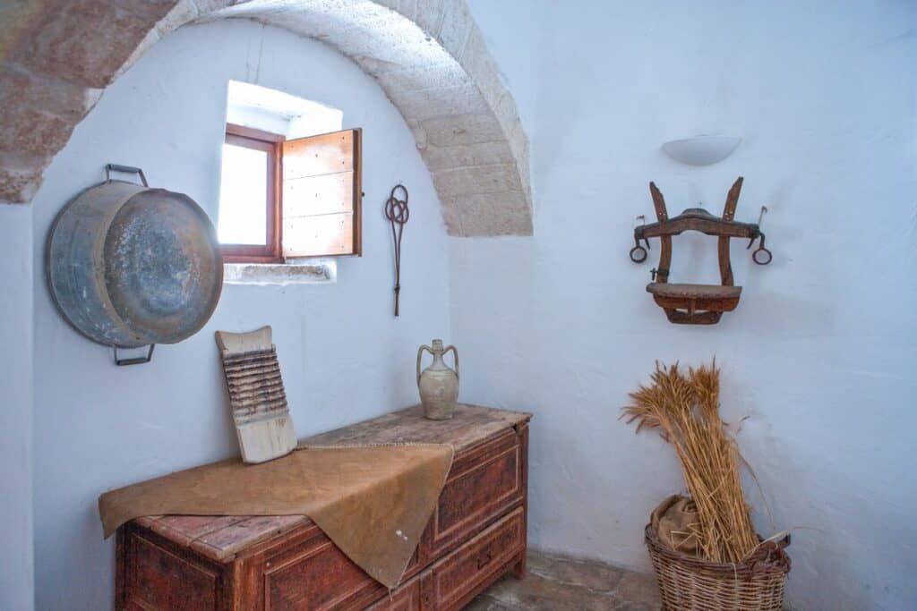 intérieur d'un trullo