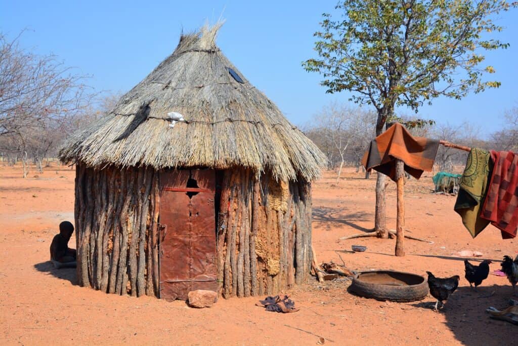 hutte himba