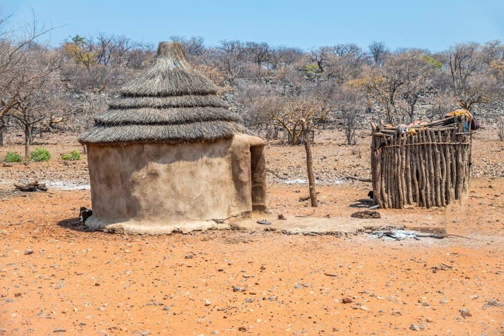 cases Himba en Namibie