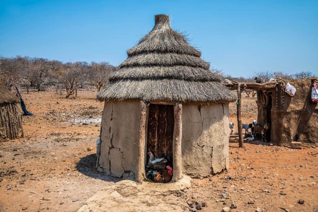 hutte himba