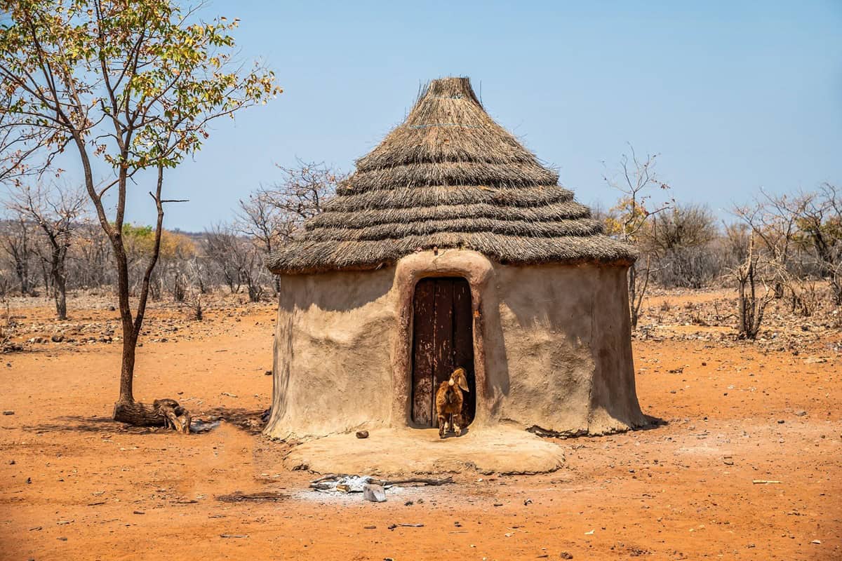 hutte himba