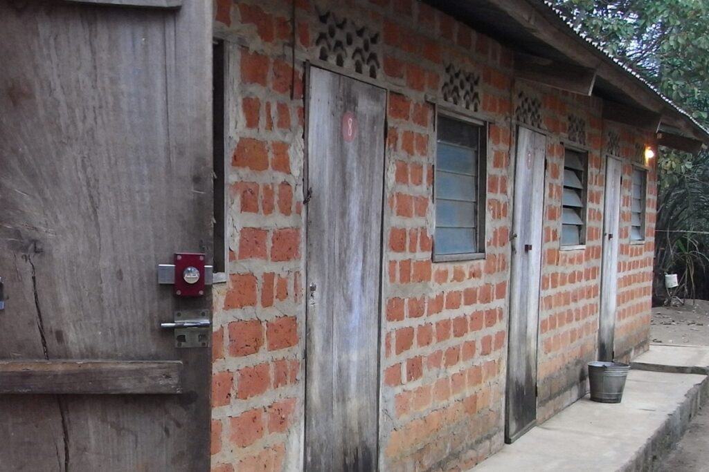 maison en briques à Brazzaville