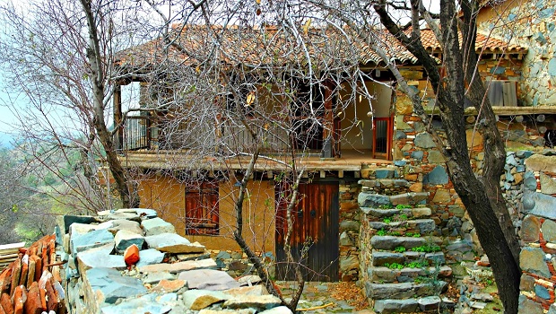 maison traditionnelle chypre