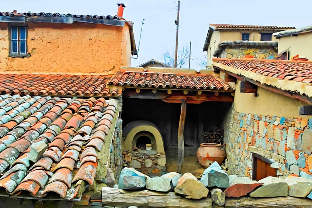 village traditionnel Chypre