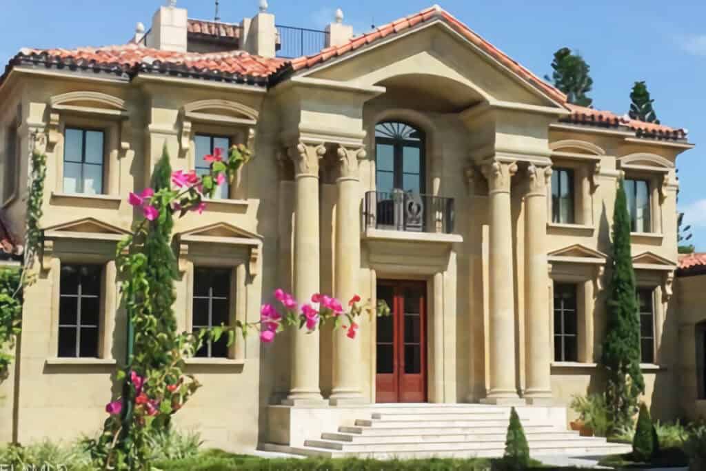 maison néoclassique à Chypre