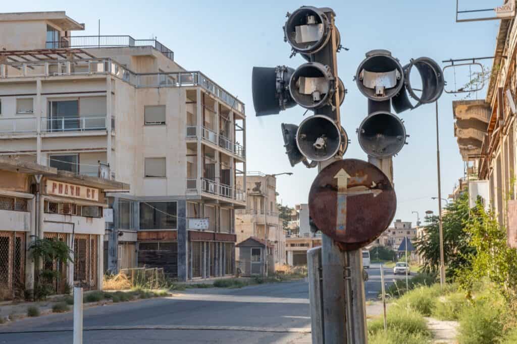 ville abandonnée Chypre