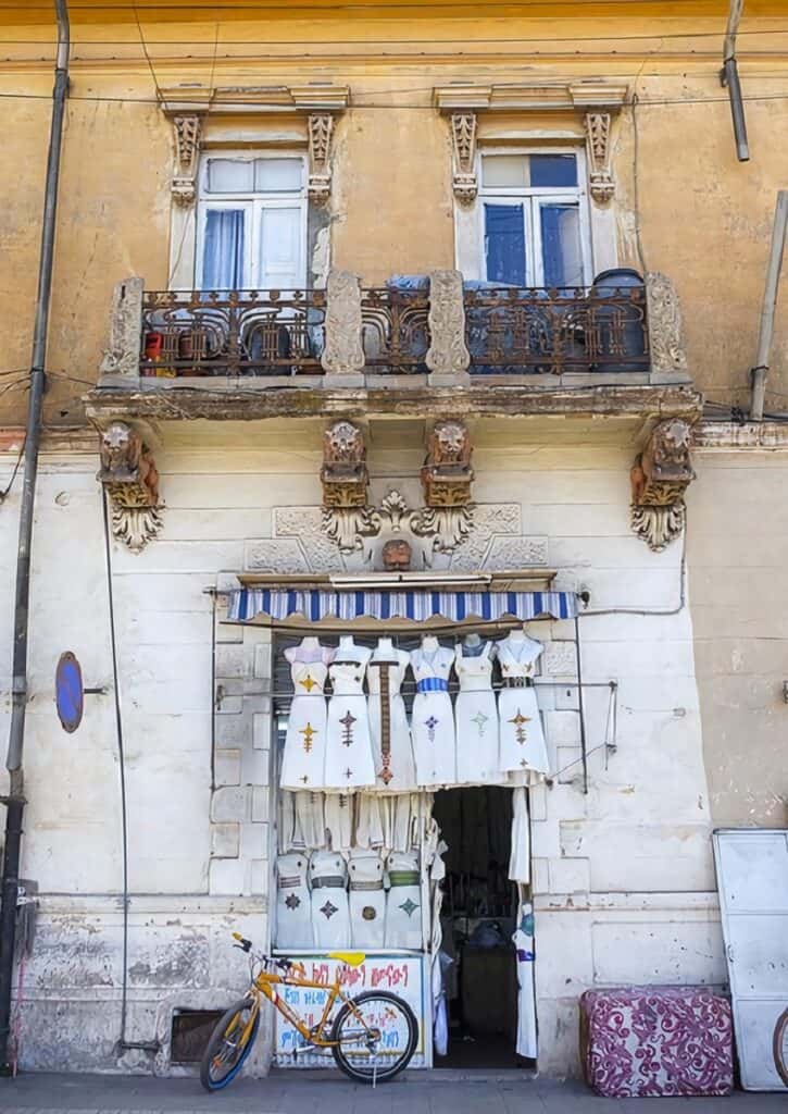 façade maison coloniale italienne Asmara