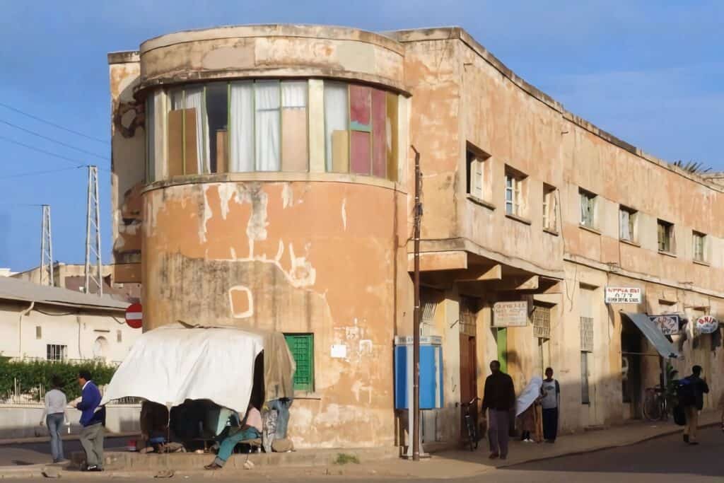 architecture coloniale Asmara