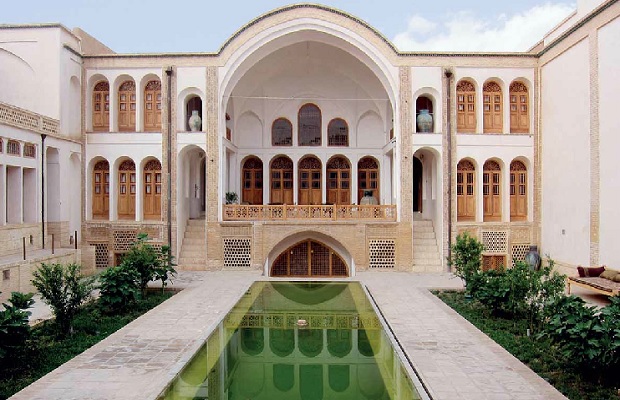 bâtiments traditionnels en Iran