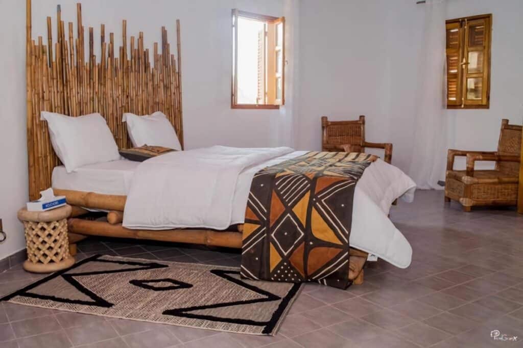 chambre du bungalow camerounais