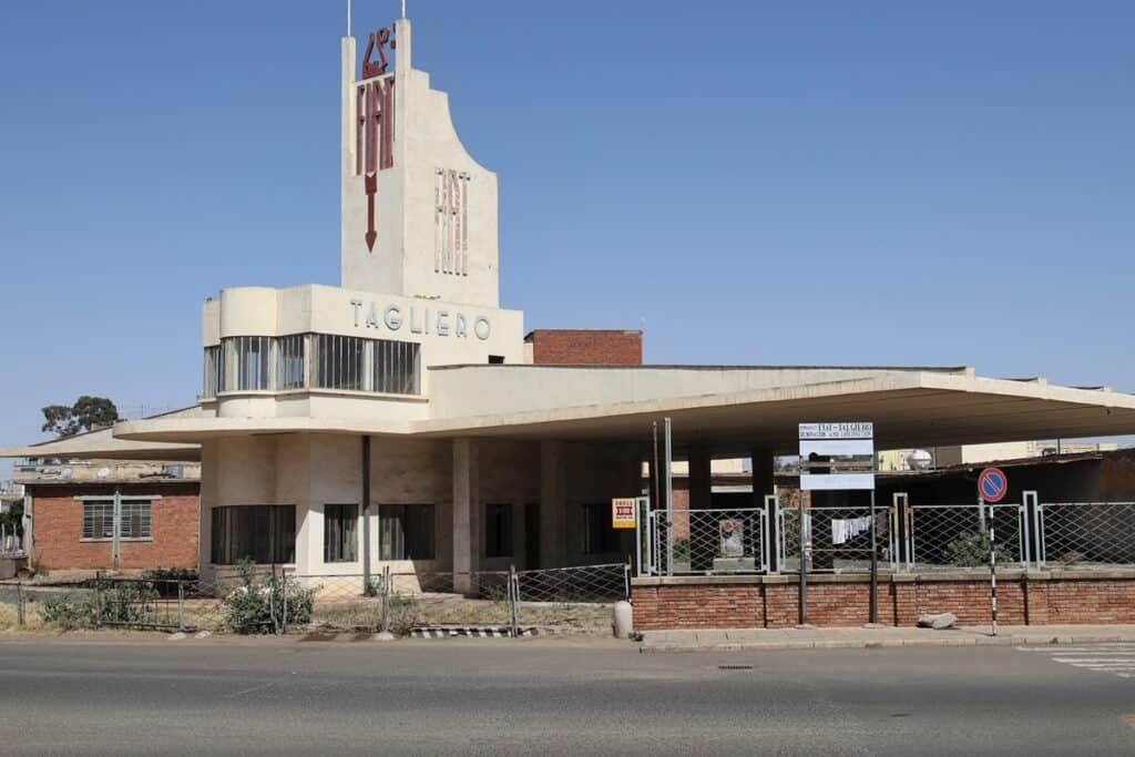 Fiat Tagliero à Asmara