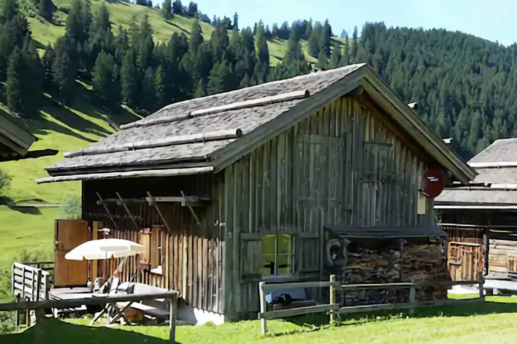 chalet en bois du Liechtenstein