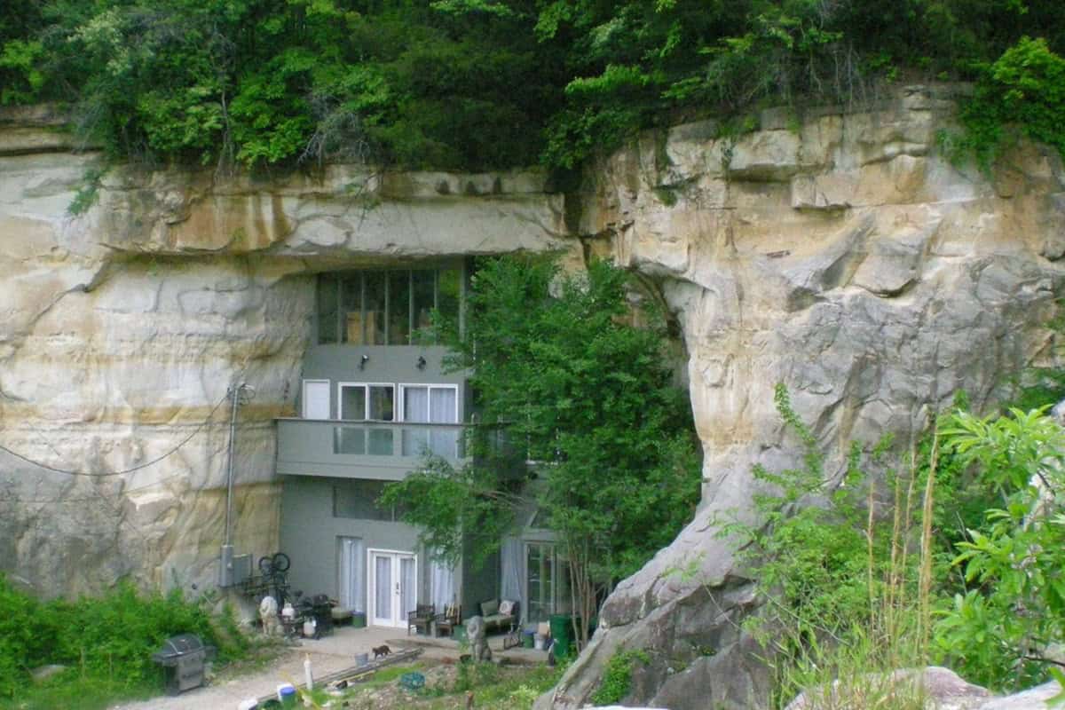 maison troglodyte contemporaine