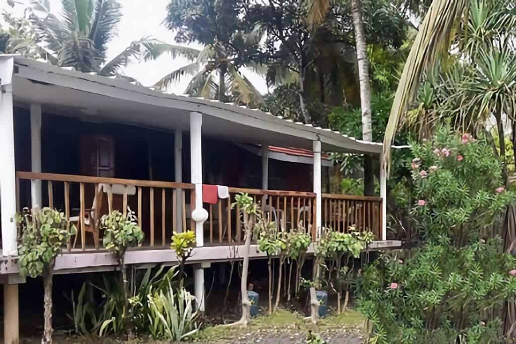 maison sur pilotis aux Comores