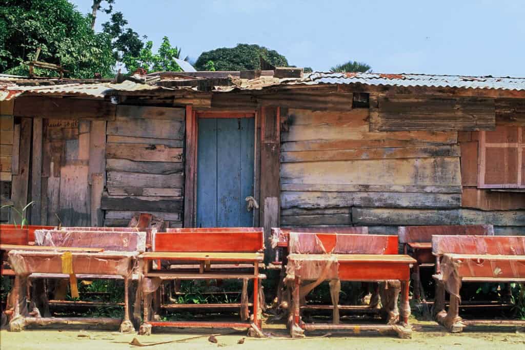 maison bois et tôle Gabon