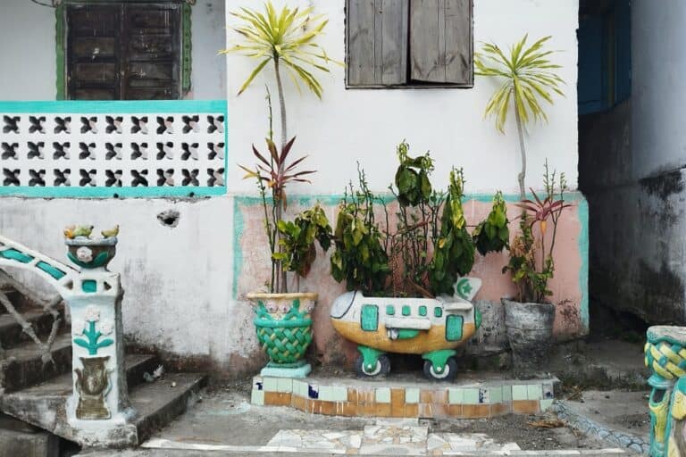 les maisons aux Comores