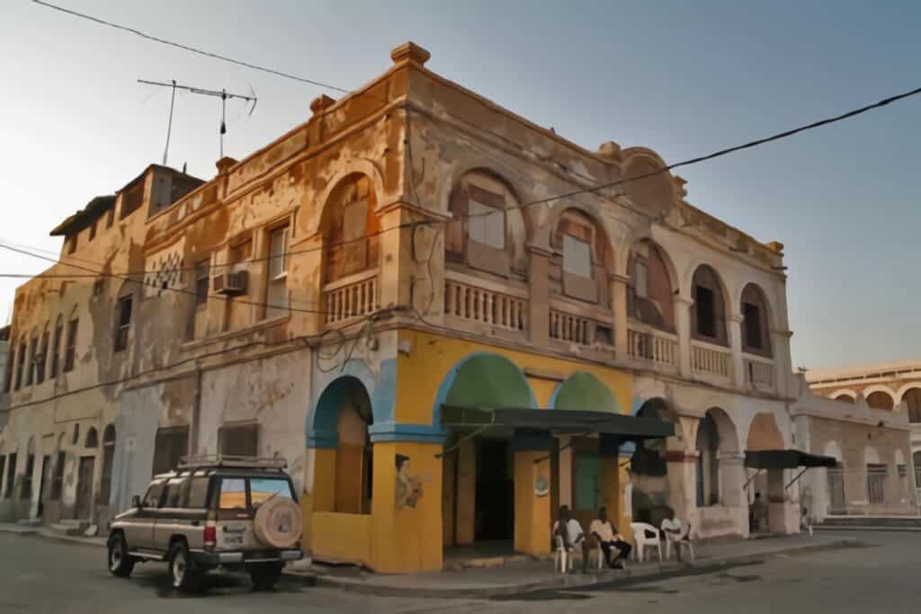 maison coloniale de Djibouti