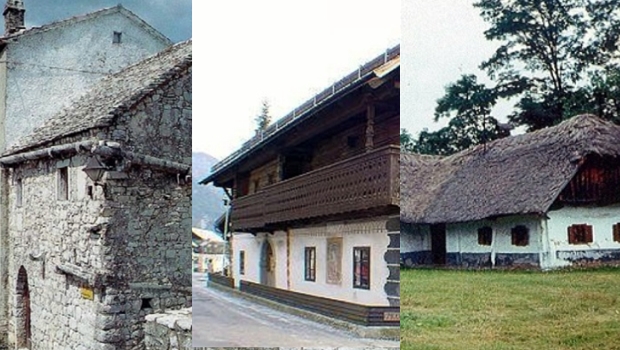 maisons traditionnelles en Slovénie