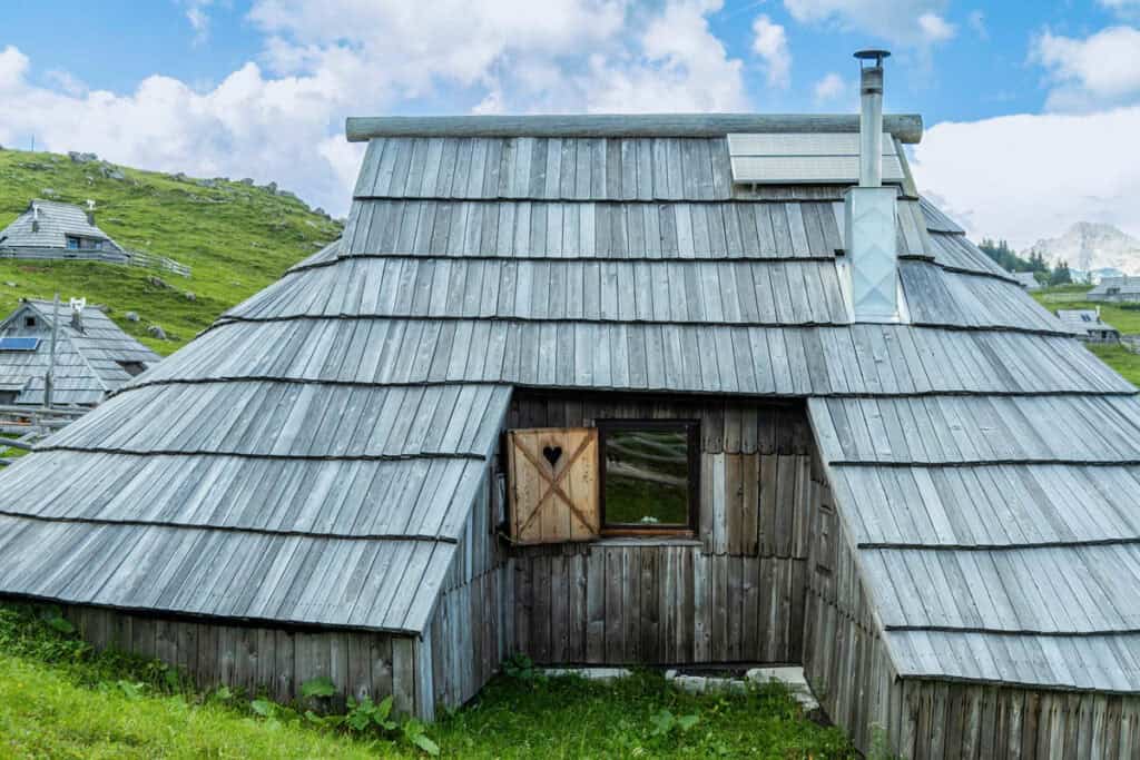 maison de berger en Slovénie