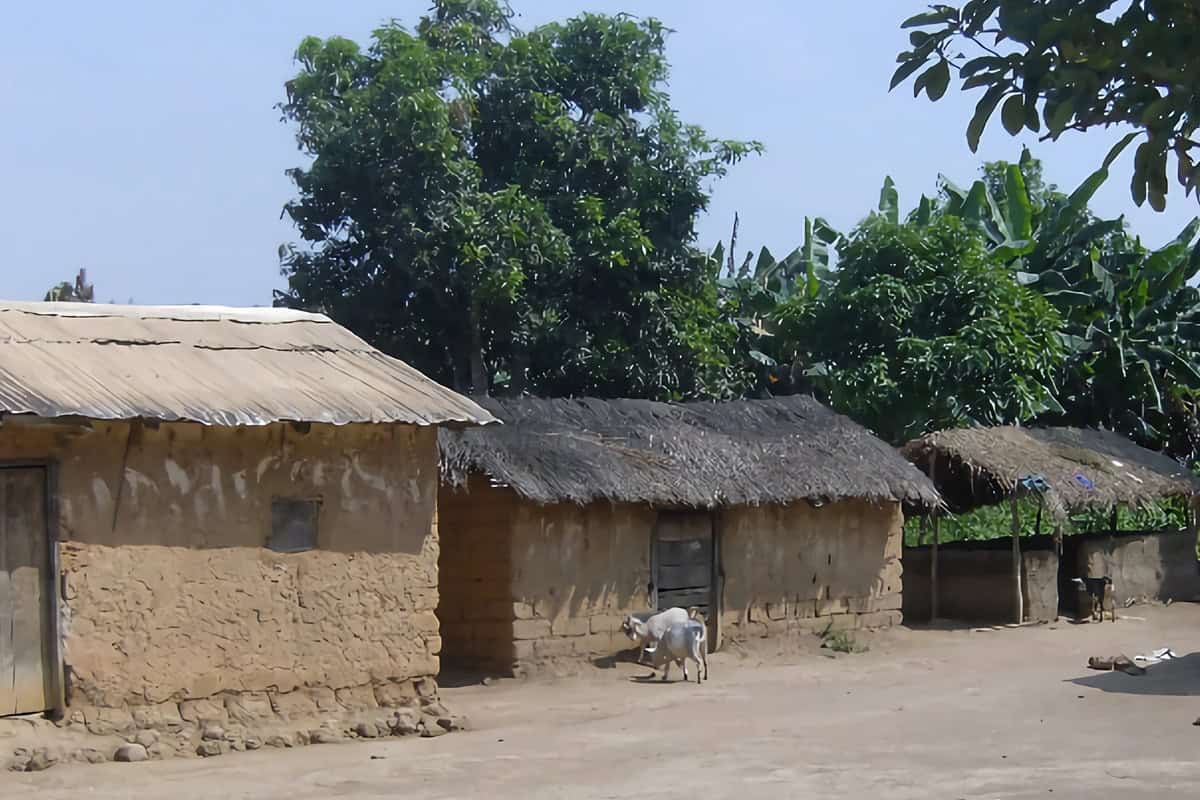 maisons typique République Centrafricaine