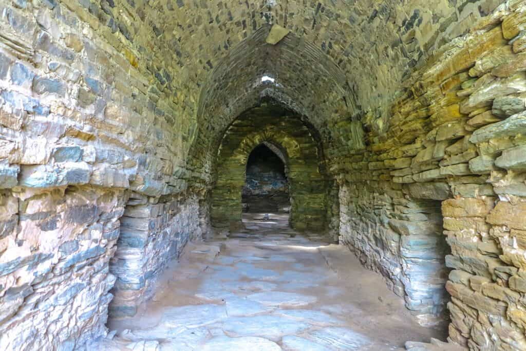 intérieur Caravansérail de Tach Rabat