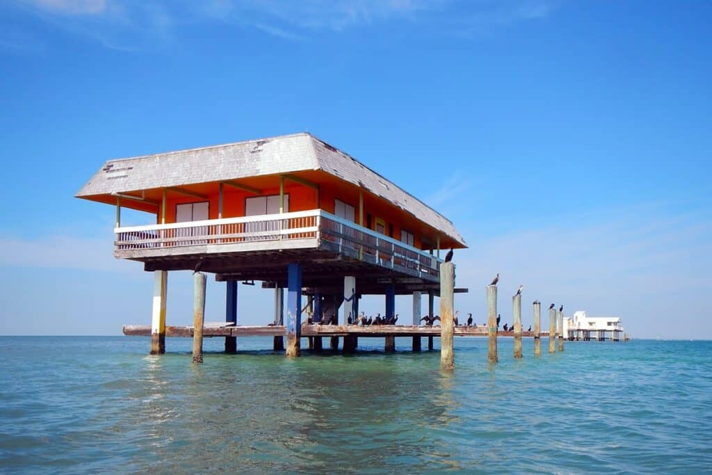 maison sur pilotis à Stiltsville