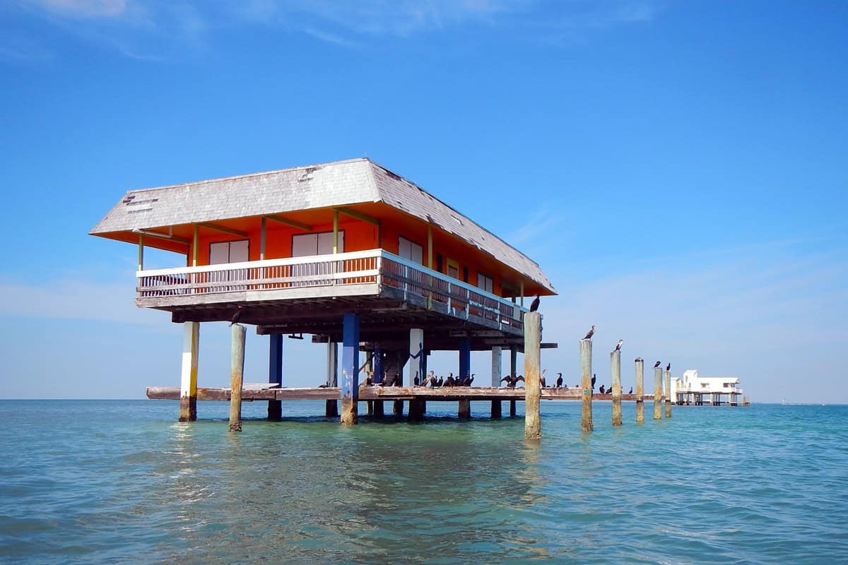 maison sur pilotis à Stiltsville