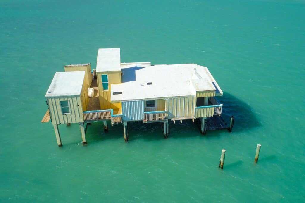 Stiltsville maison sur pilotis