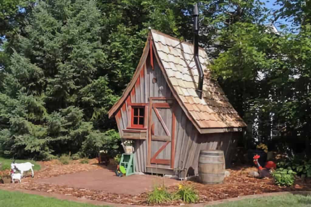 cabane de conte de fée