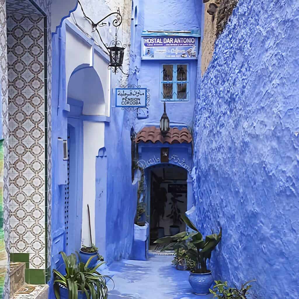 ruelle de Chefchaouen