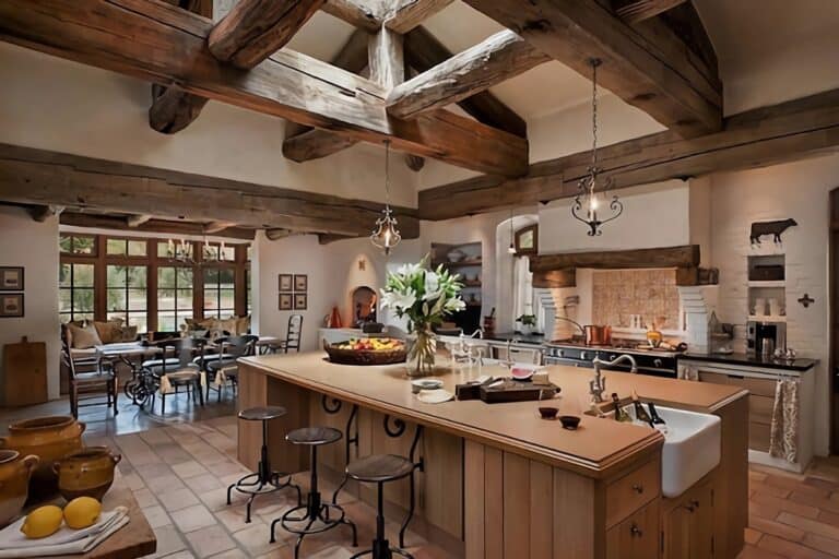cuisine de ferme moderne