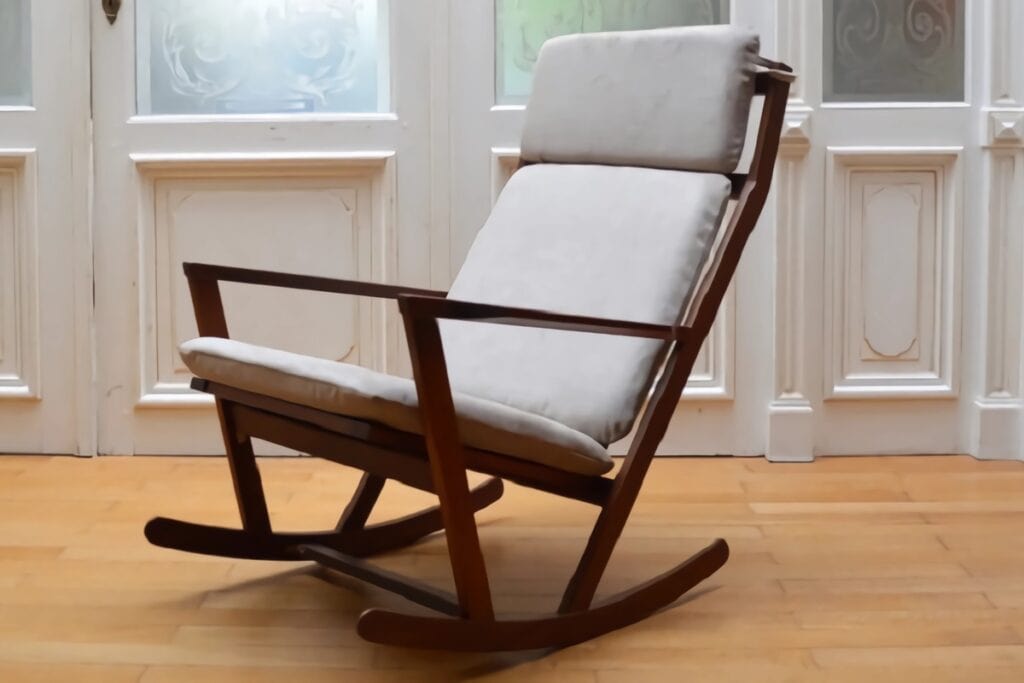 rocking chair moderne