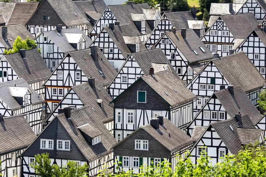 maisons à colombage de Freudenberg