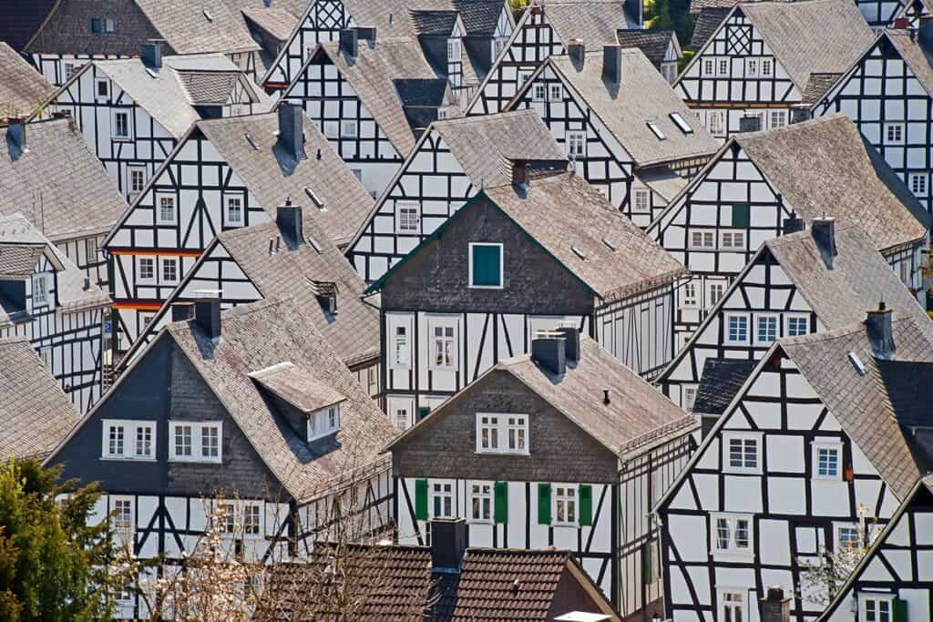 maisons à colombage de Freudenberg