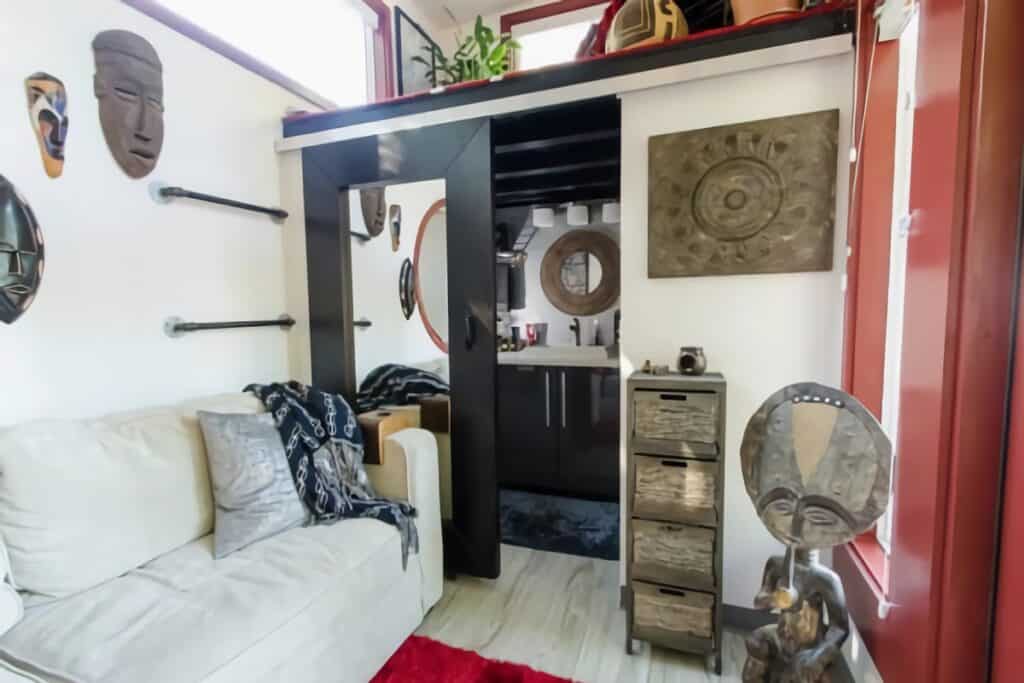 intérieur tiny house magnifique