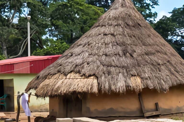 maison rurale en Côte d'Ivoire