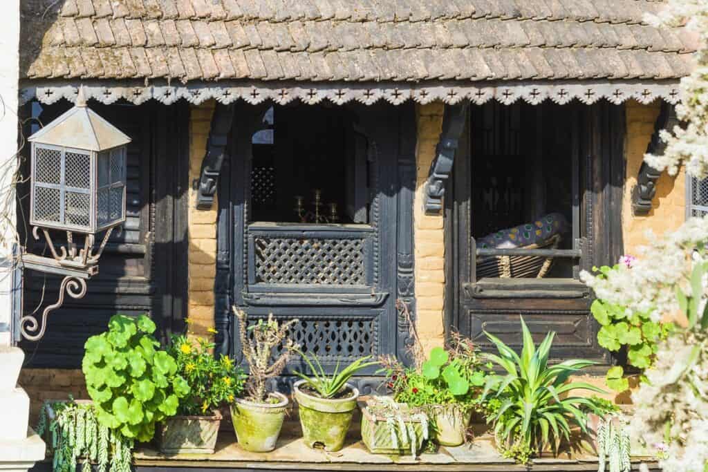 façade maison Newari