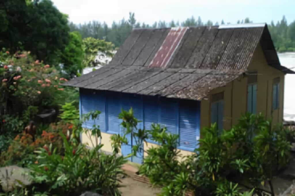 maison traditionnelle des Seychelles