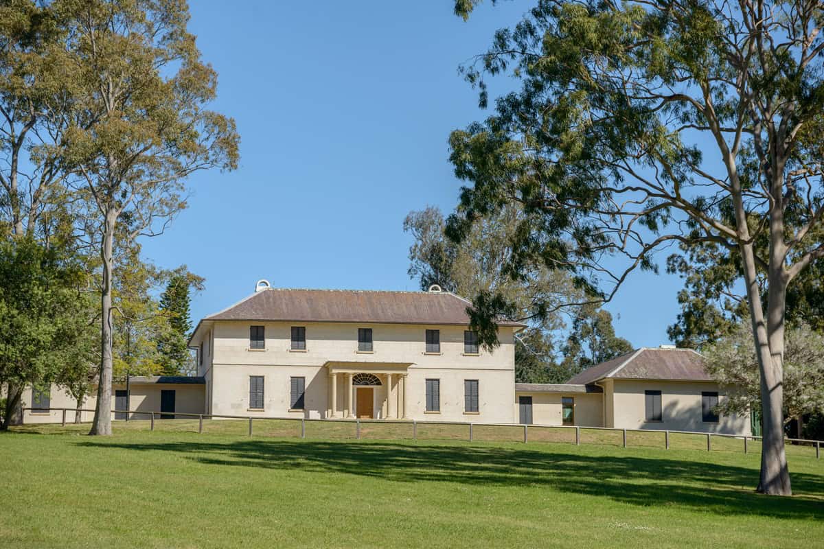 Ancienne maison du gouvernement à Parramatta