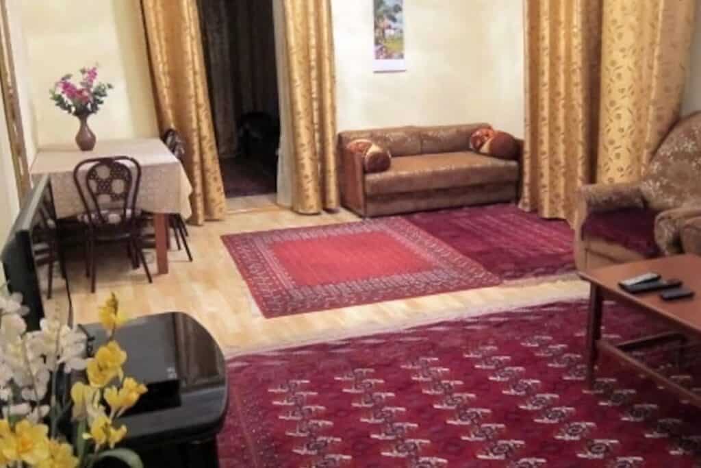 intérieur appartement turkmène