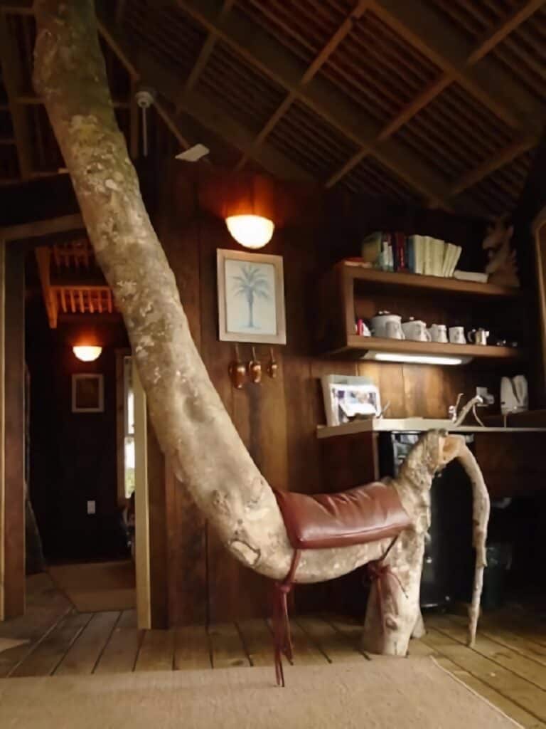 intérieur cabane arbre