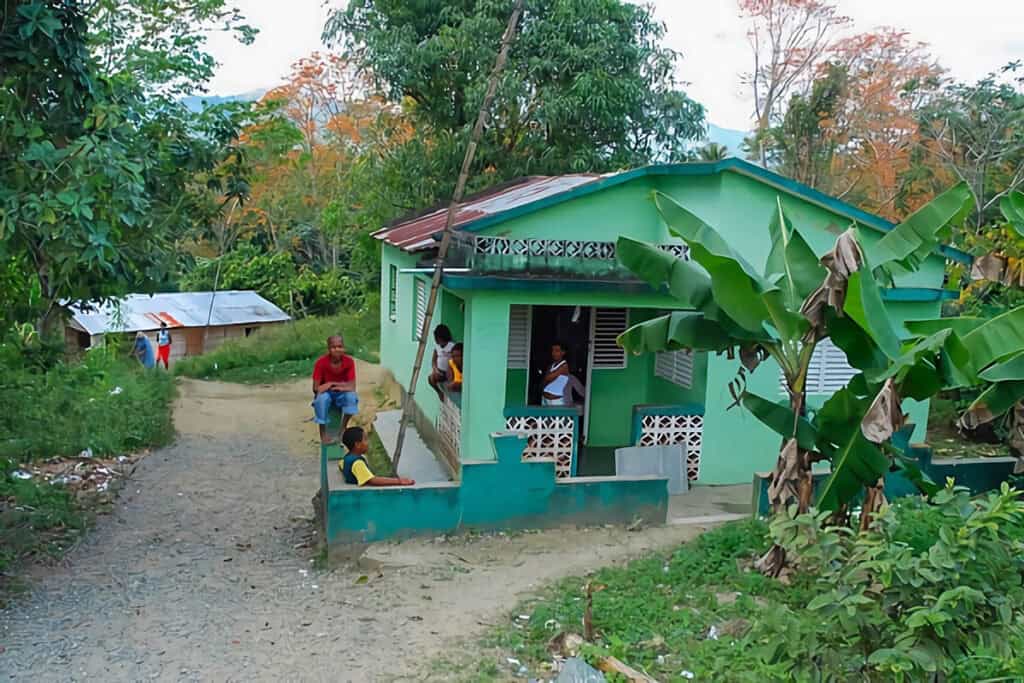 maison de la classe moyenne en République Dominicaine