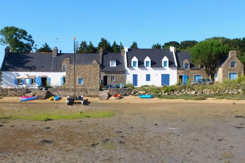 maisons de pêcheur en Bretagne