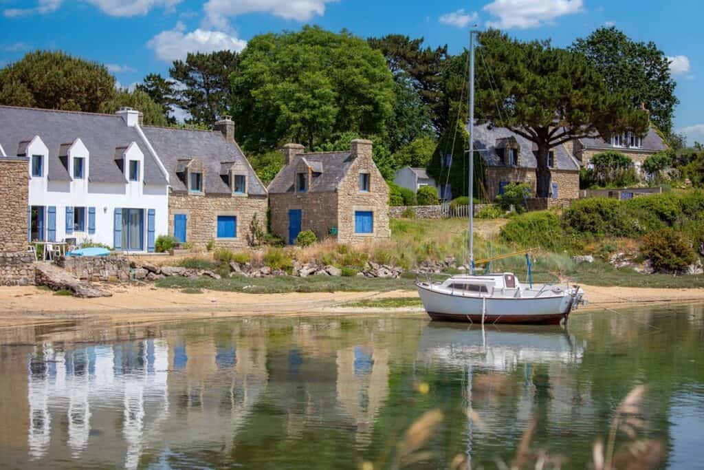 maisons de pêcheur en Bretagne