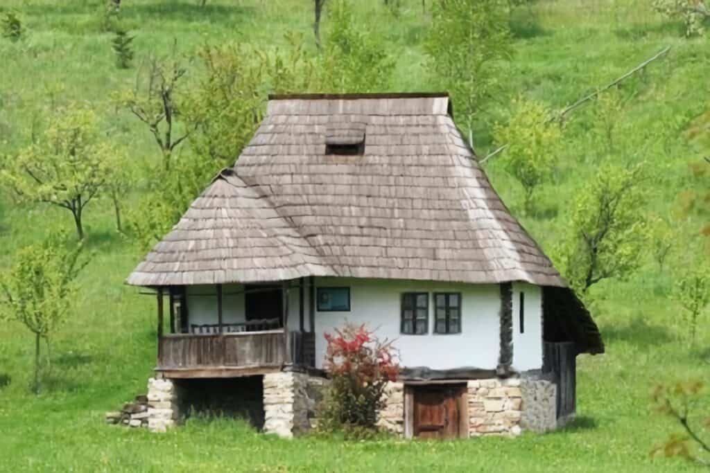 maison rurale en Roumanie