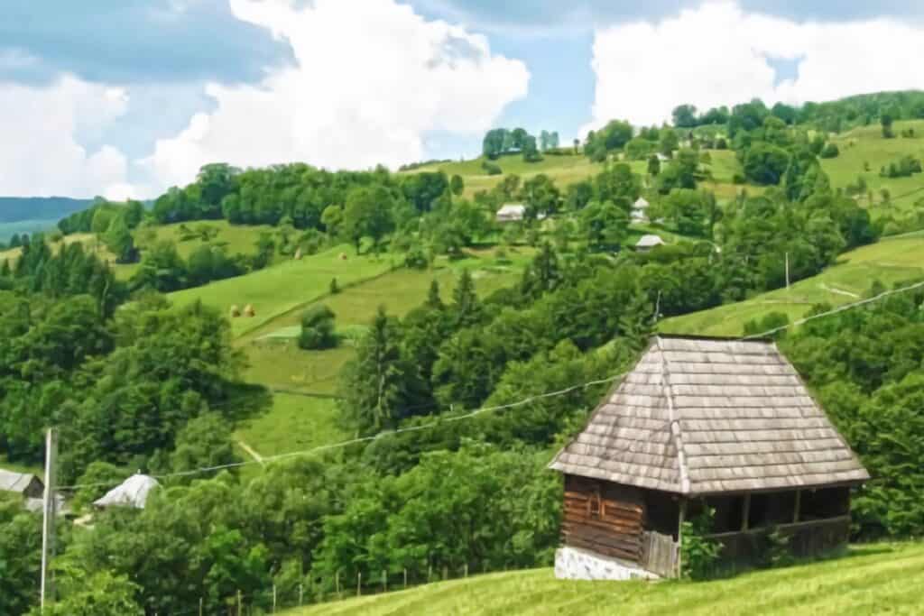 maison de campagne en Roumanie