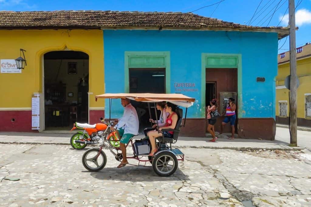 maisons colorées à Trinidad