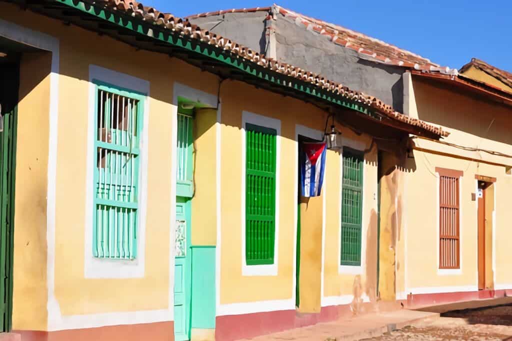 maisons colorées